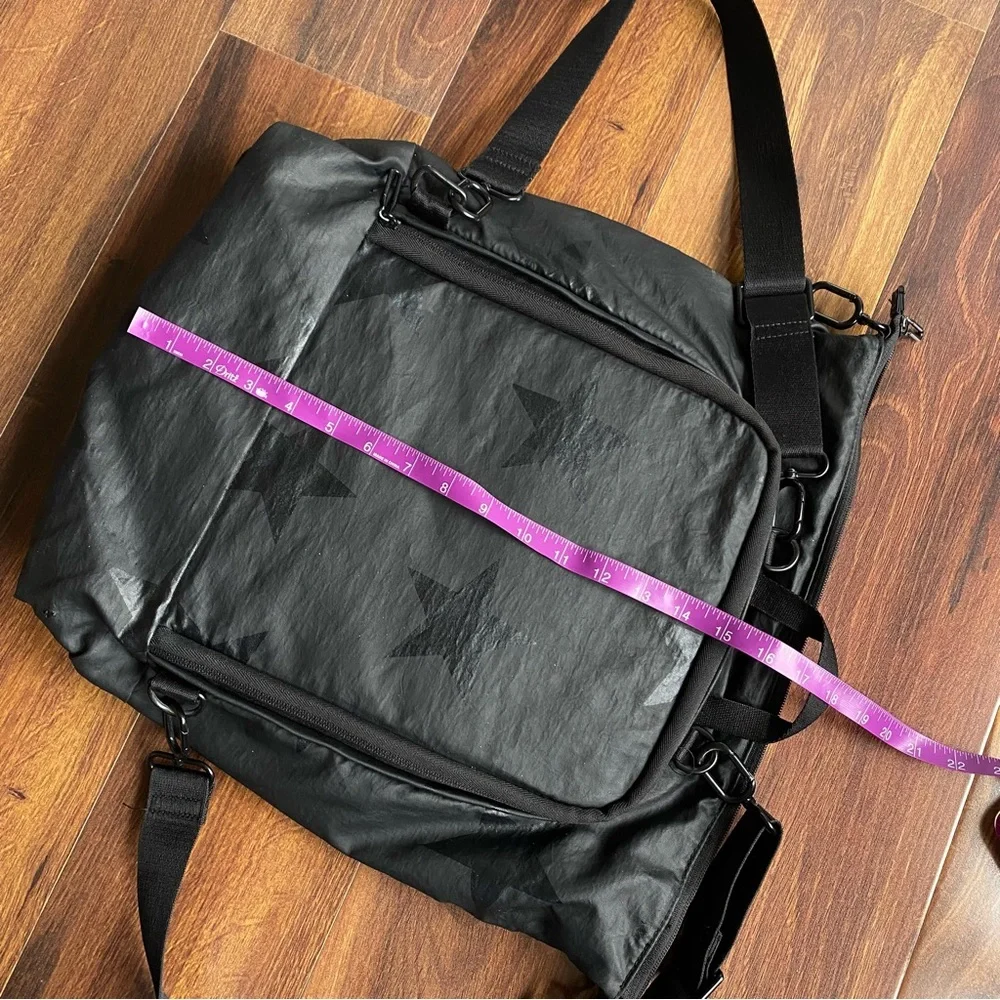 One Duo x Nununu Black Diaper Bag Backpack with Stars
